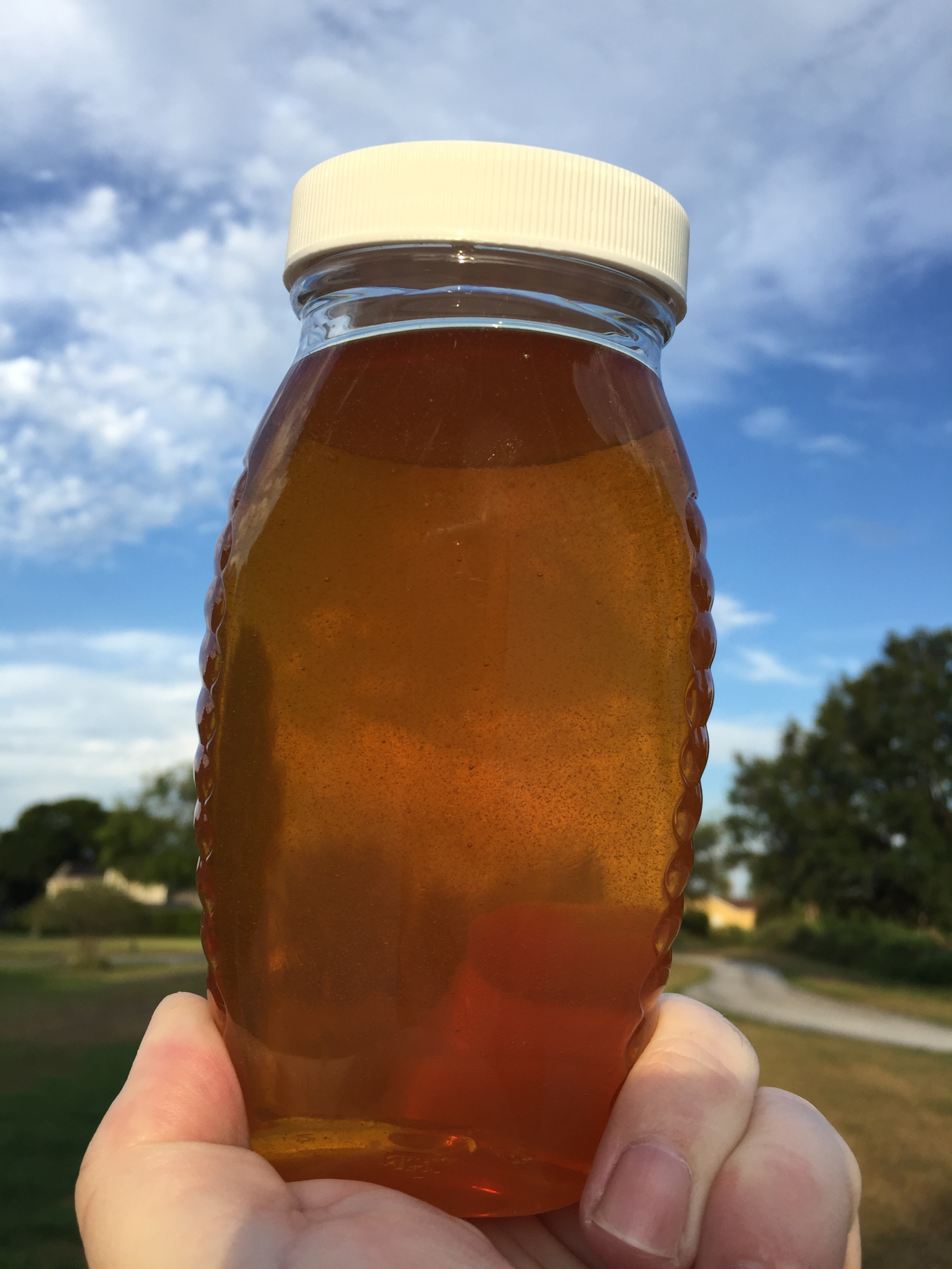 Lake Grace Bees honey jars